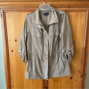 Boutique Tan Utility Jacket